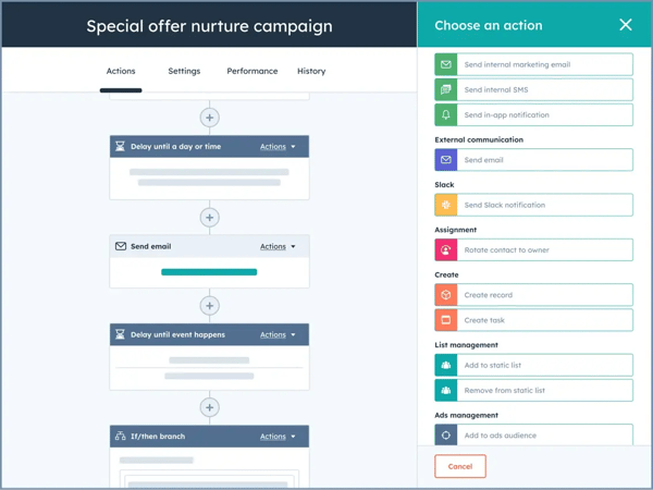 MarketingHub_Nuture-campaign-workflows MarketingHub_Nuture-campaign-workflows